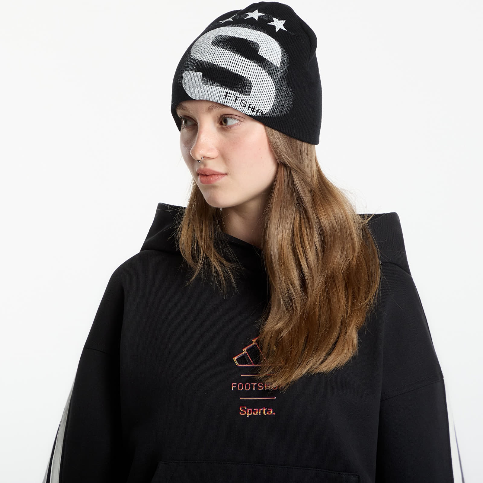 Čepice adidas x FTSHP x AC Sparta Prague Beanie Black