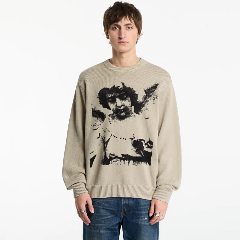 Pullover Obey Cherub Sweater Abbey Stone