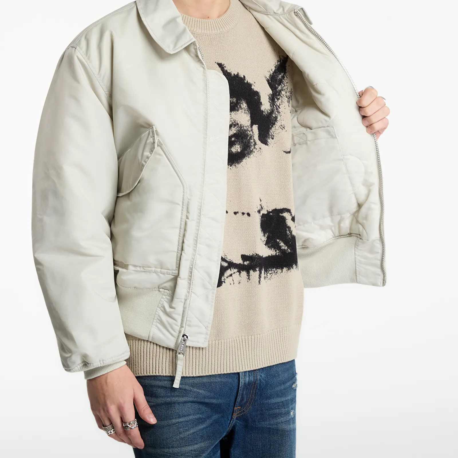 Bombery Alpha Industries CWU-45 Heritage Stone