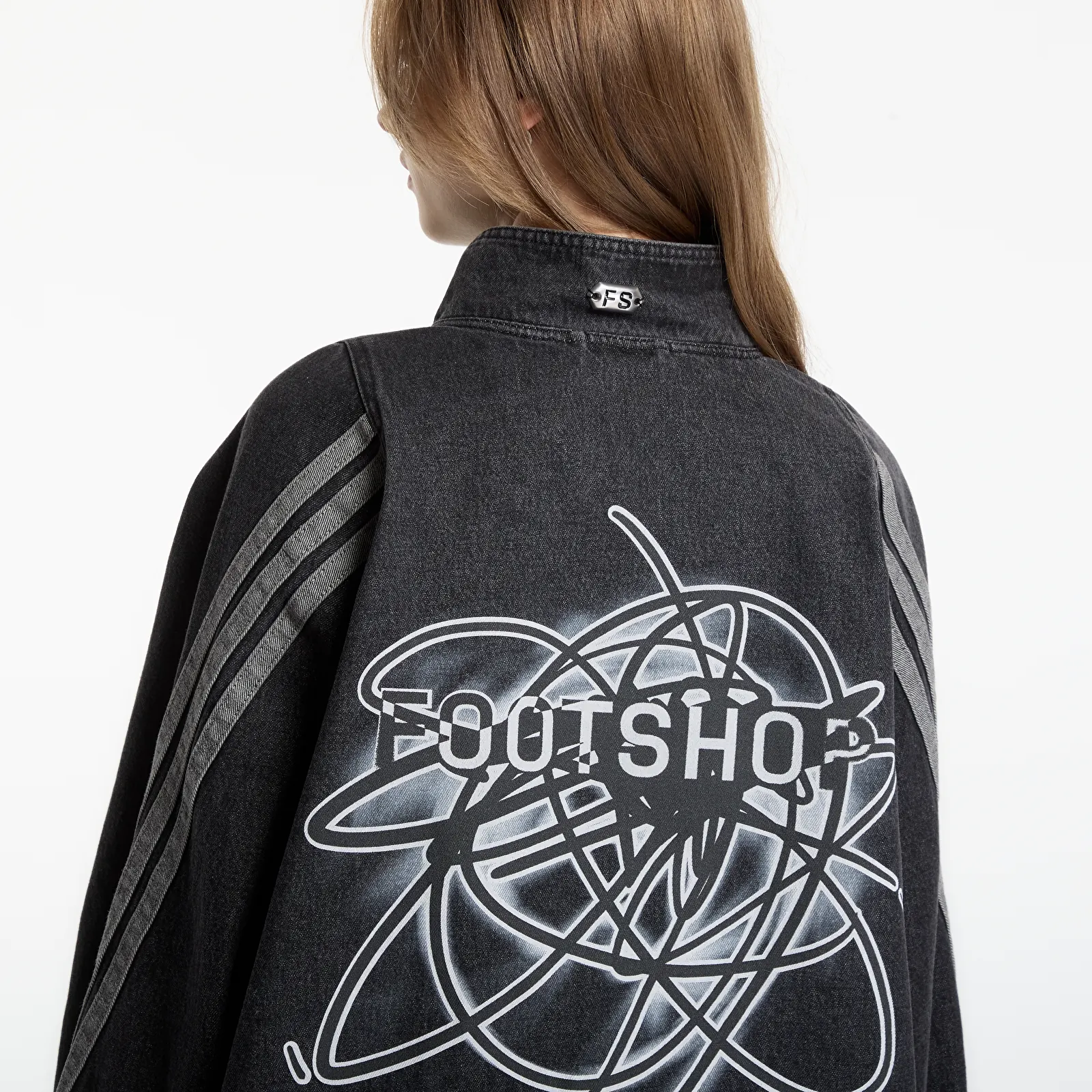 Bundy adidas x FTSHP x AC Sparta Prague Denim Jacket Black