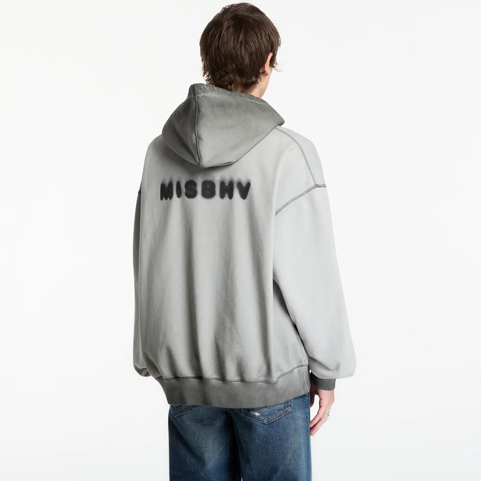 Φούτερ MISBHV Community Zipped Hoodie Ash Gray UNISEX