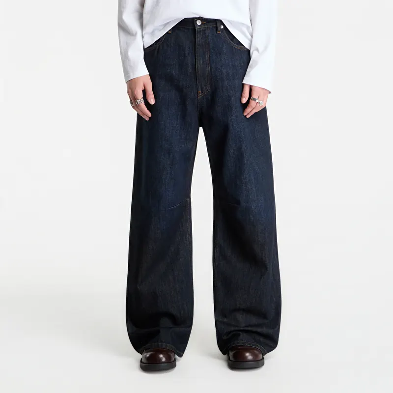 Džínsy MM6 Pants 5 Pockets Dark Blue
