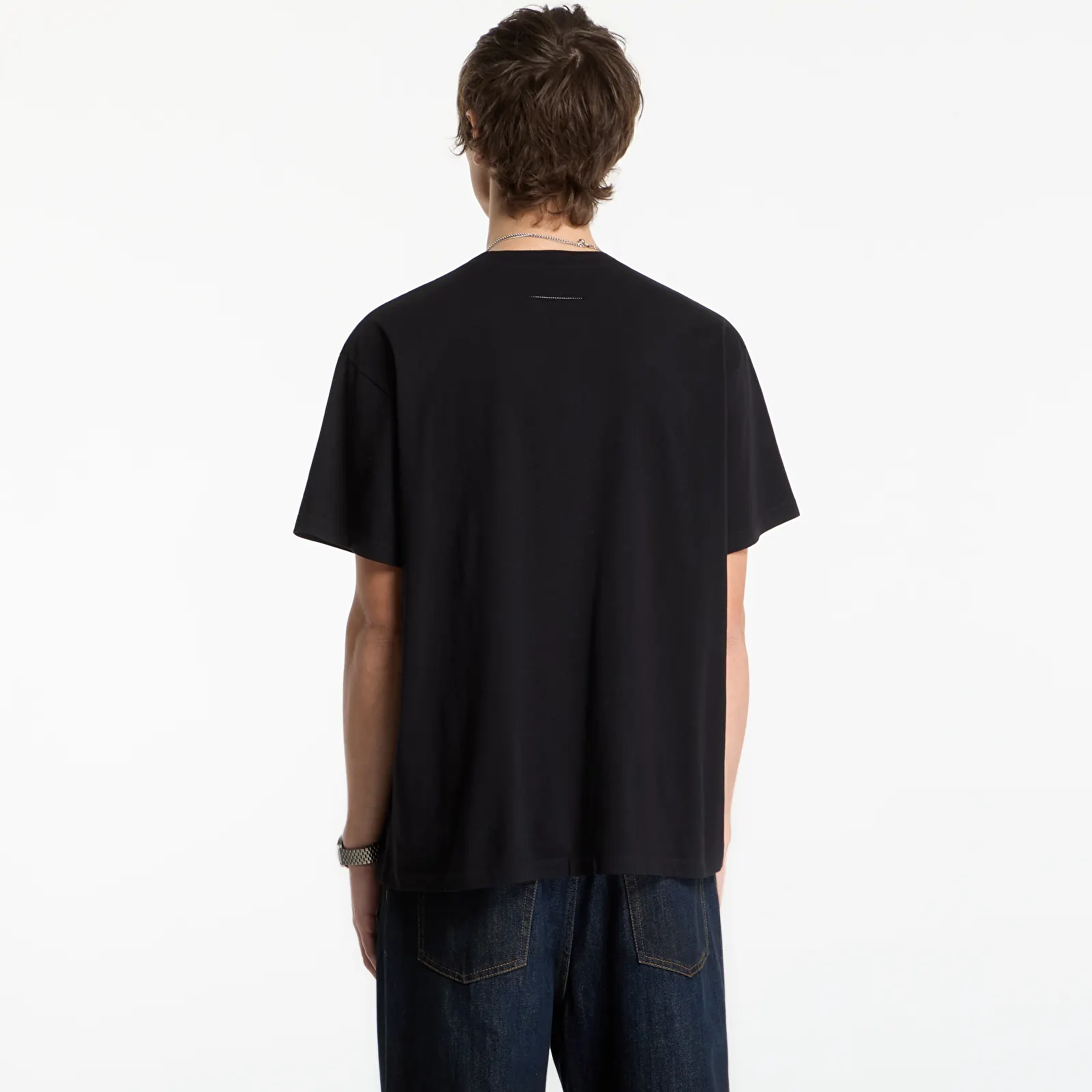 Tričká MM6 T-Shirt Black