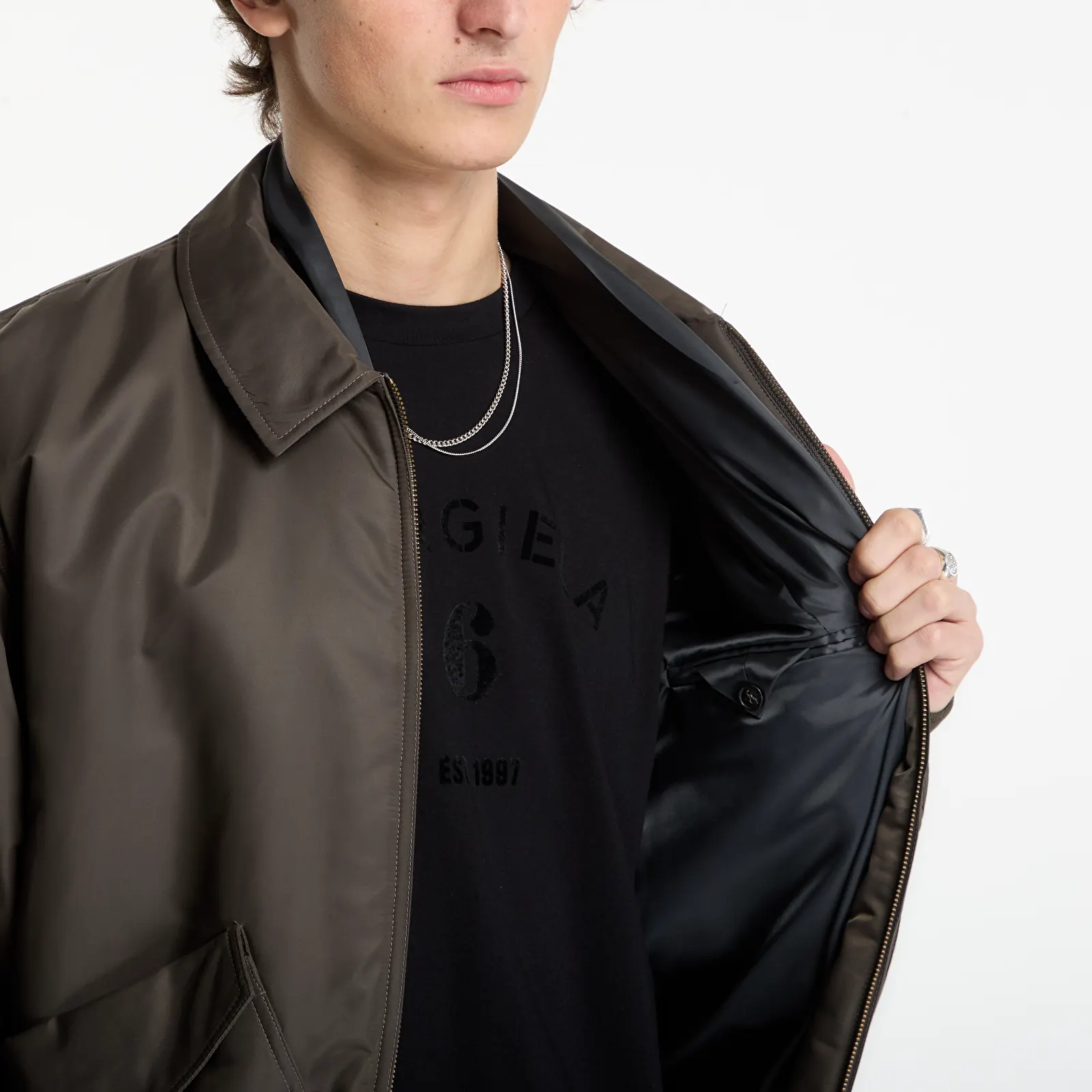 Μπουφάν MM6 Sportsjacket Gasolina Grey