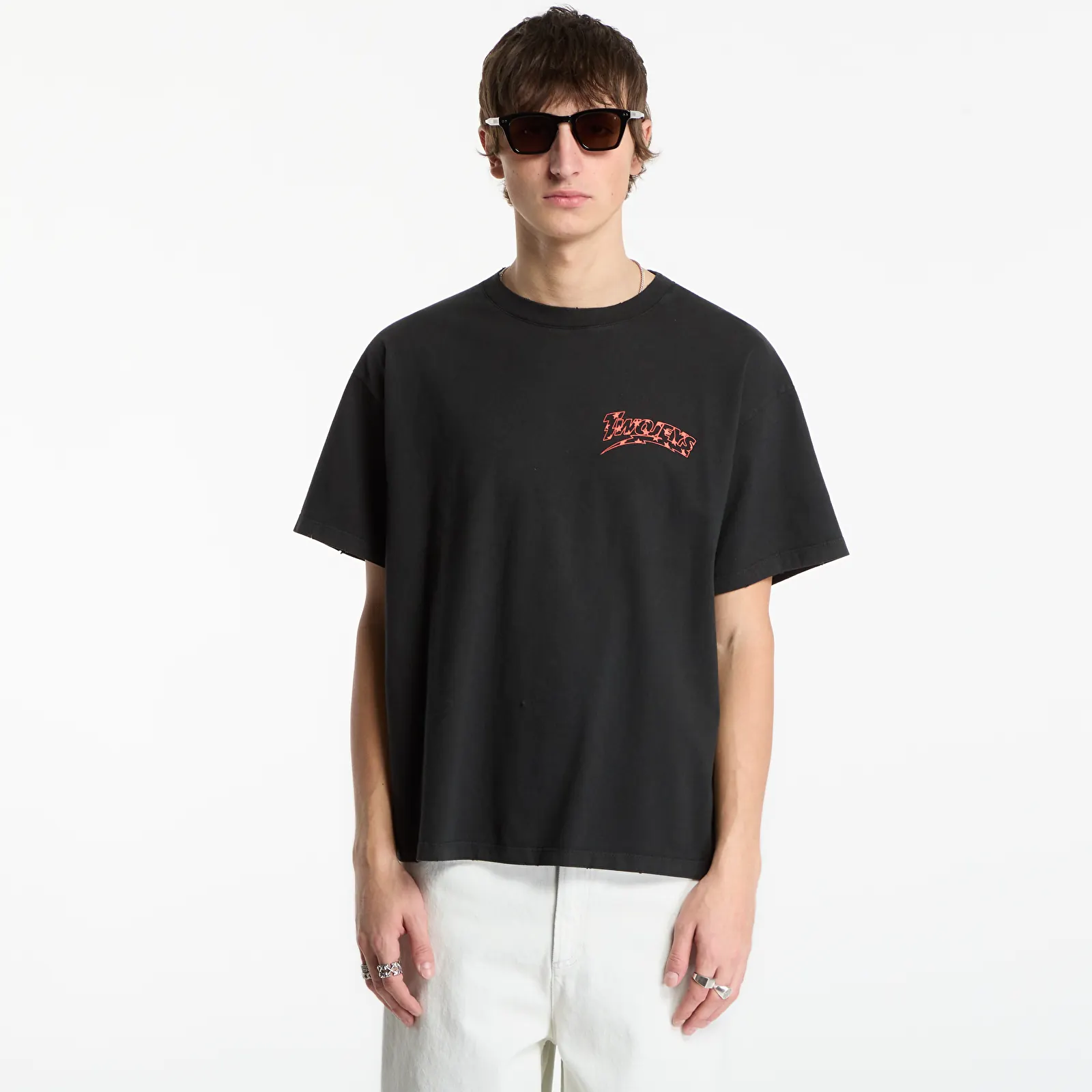 T-shirts TwoJeys Lightning Black Tee Black