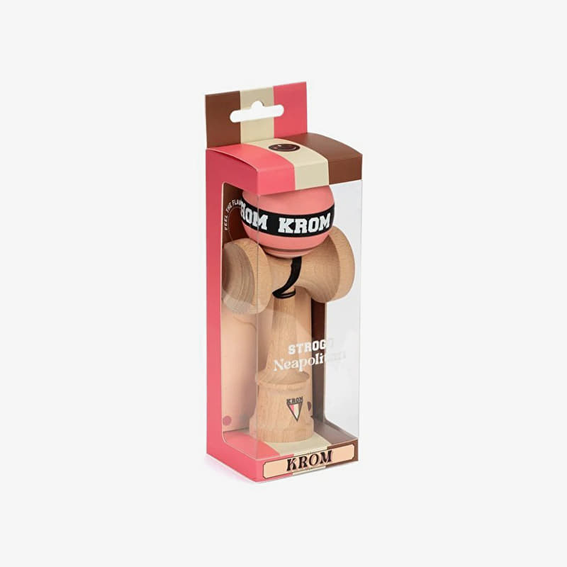 KROM Kendama Strogo Neapolitan Strawberry