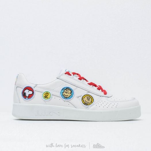 Men s shoes Diadora x LC23 x Peanuts B. ELITE White Footshop