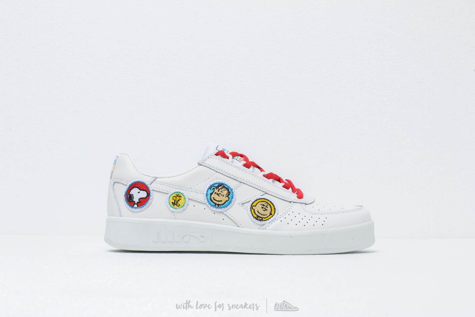 Men s shoes Diadora x LC23 x Peanuts B. ELITE White Footshop