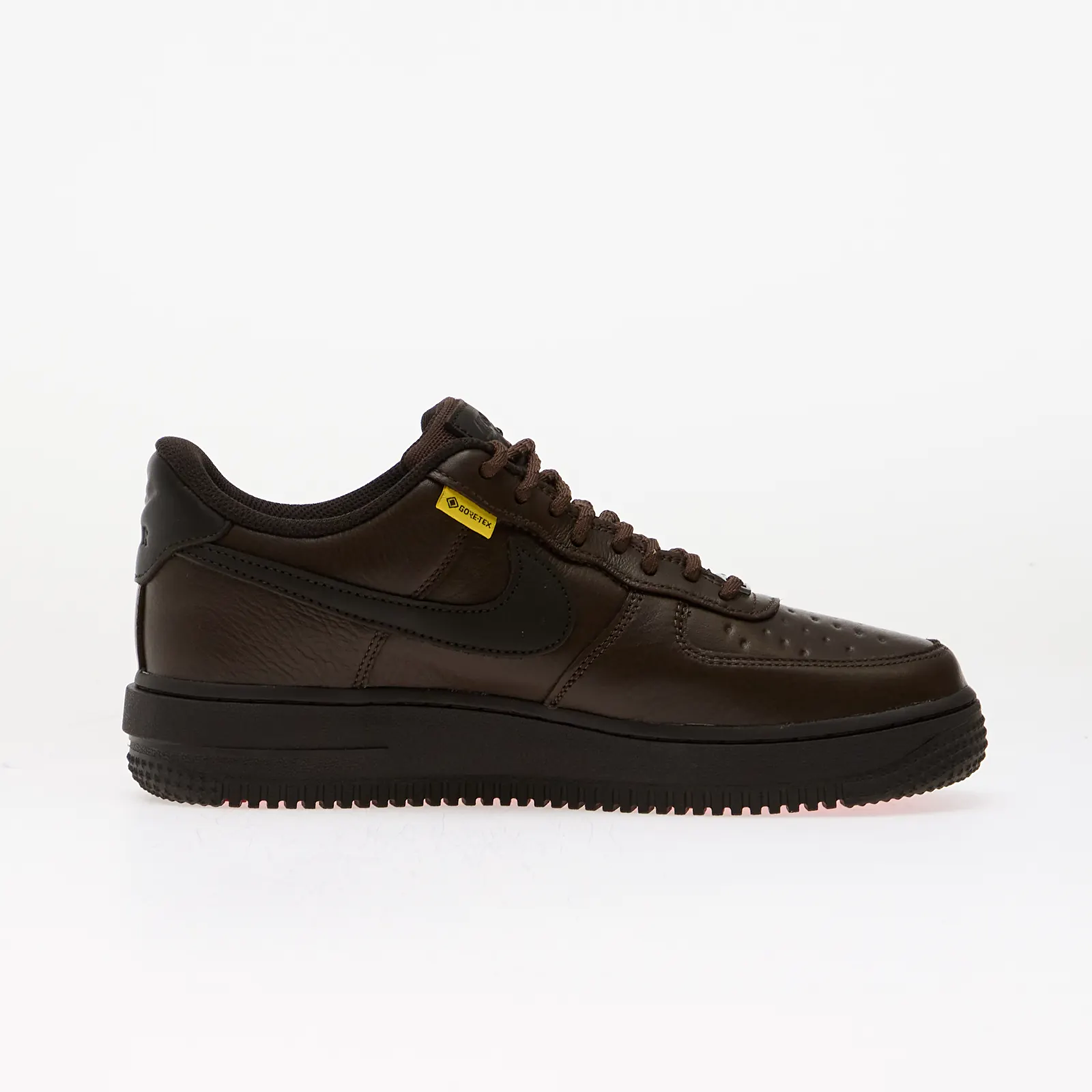 Pánske tenisky Nike Air Force 1 GORE-TEX Vibram Baroque Brown/ Shadow Brown-Speed Yellow
