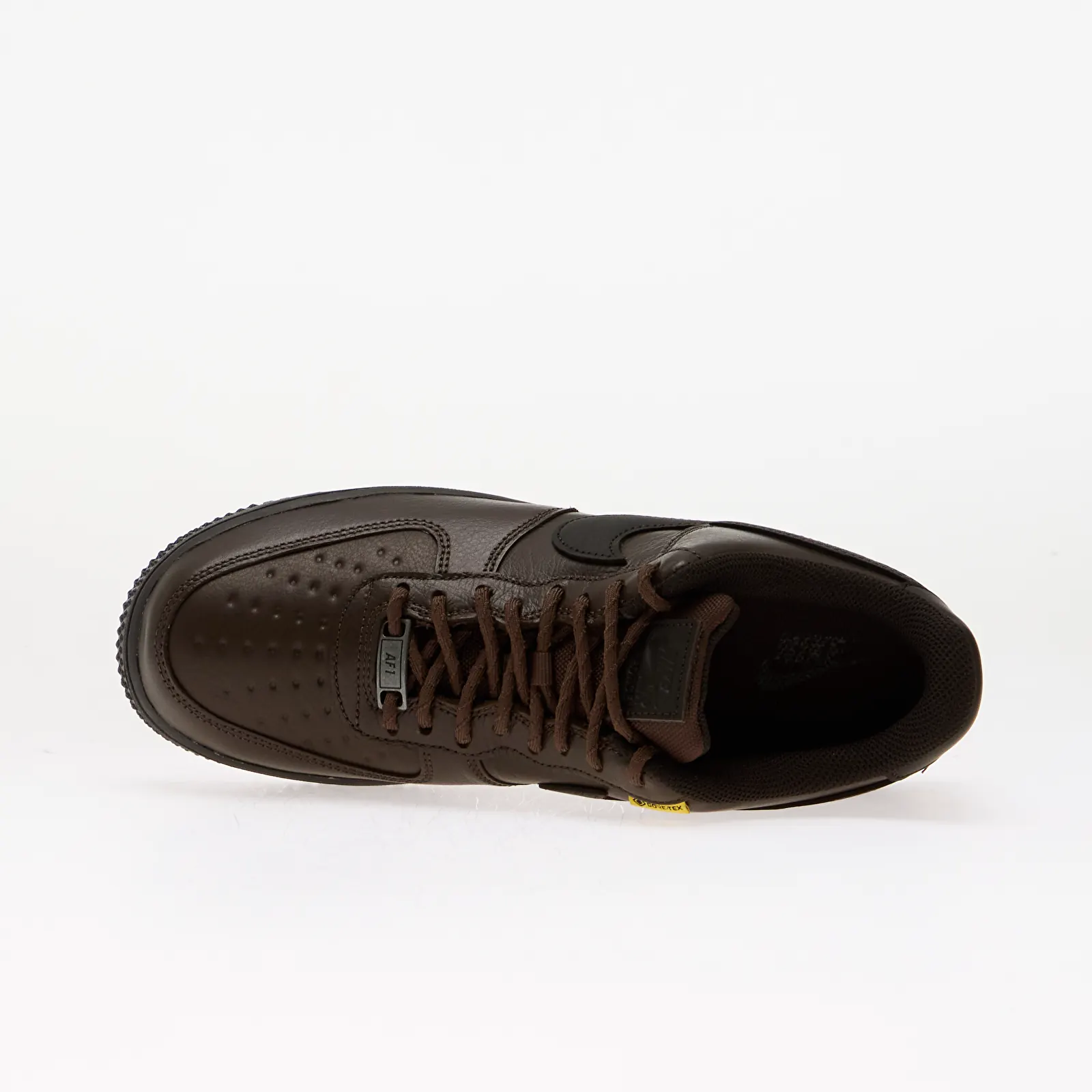 Pánske tenisky Nike Air Force 1 GORE-TEX Vibram Baroque Brown/ Shadow Brown-Speed Yellow