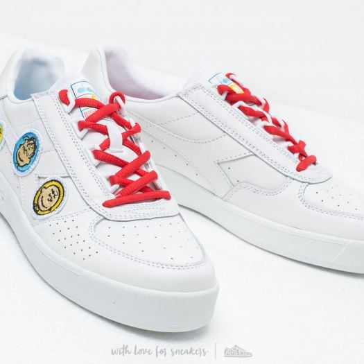 Men s shoes Diadora x LC23 x Peanuts B. ELITE White Footshop