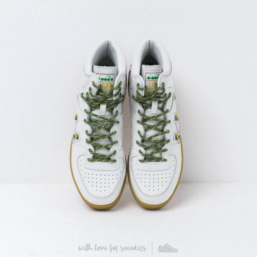 Men s shoes Diadora x LC23 x Peanuts MI BASKET White Footshop