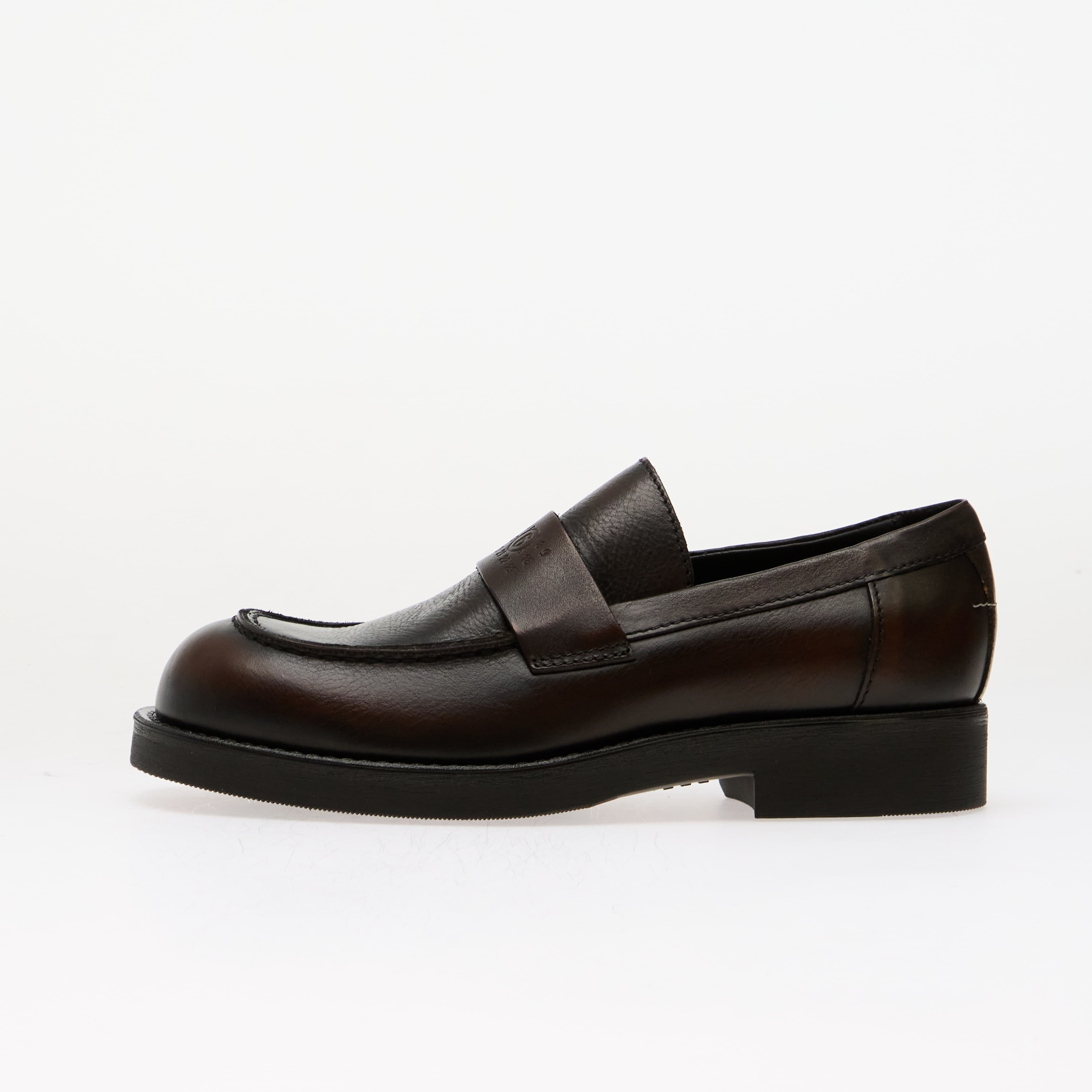 Sneakers MM6 Mocassin Cappuccino/ Black UK 6