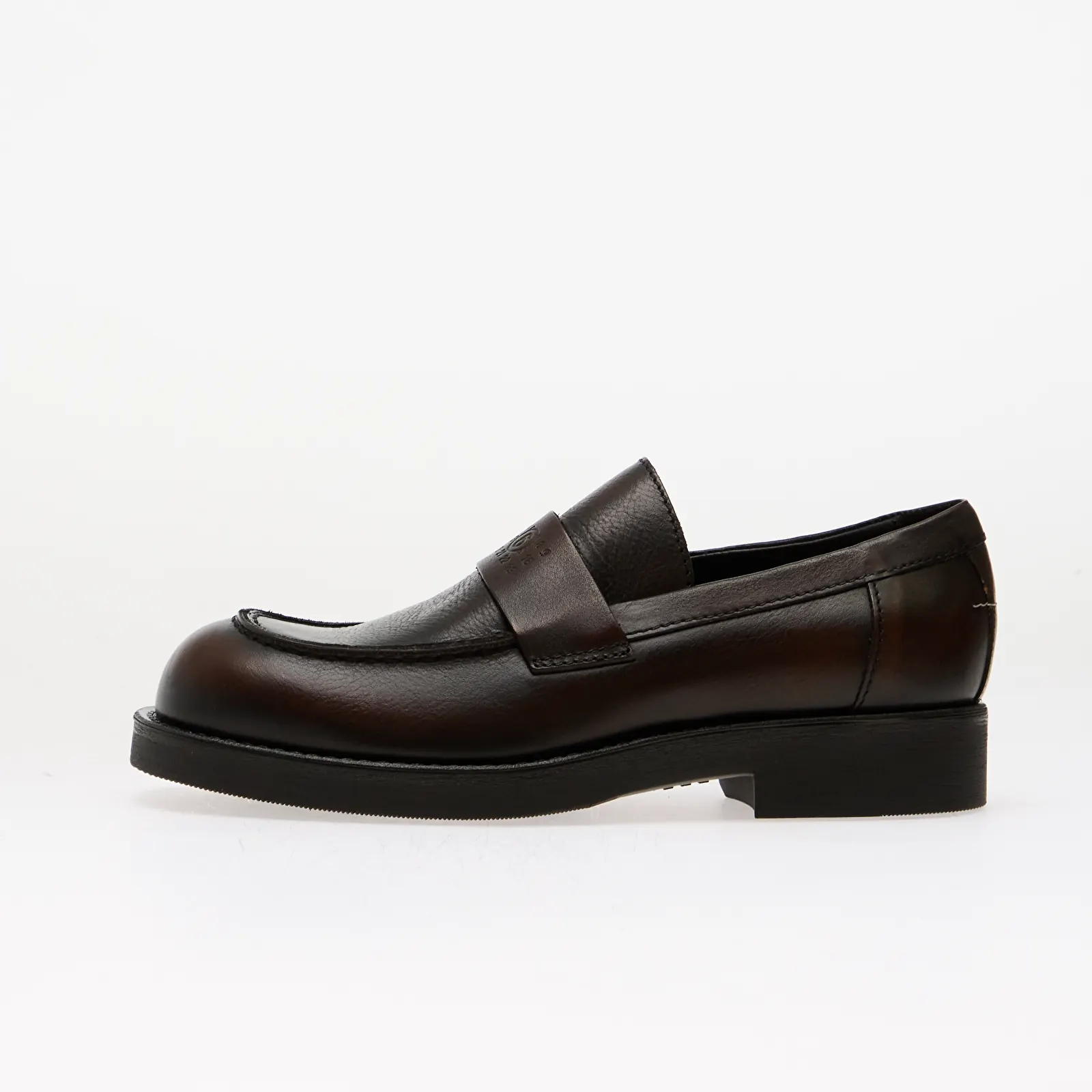 Scarpe donna MM6 Mocassin Cappuccino/ Black