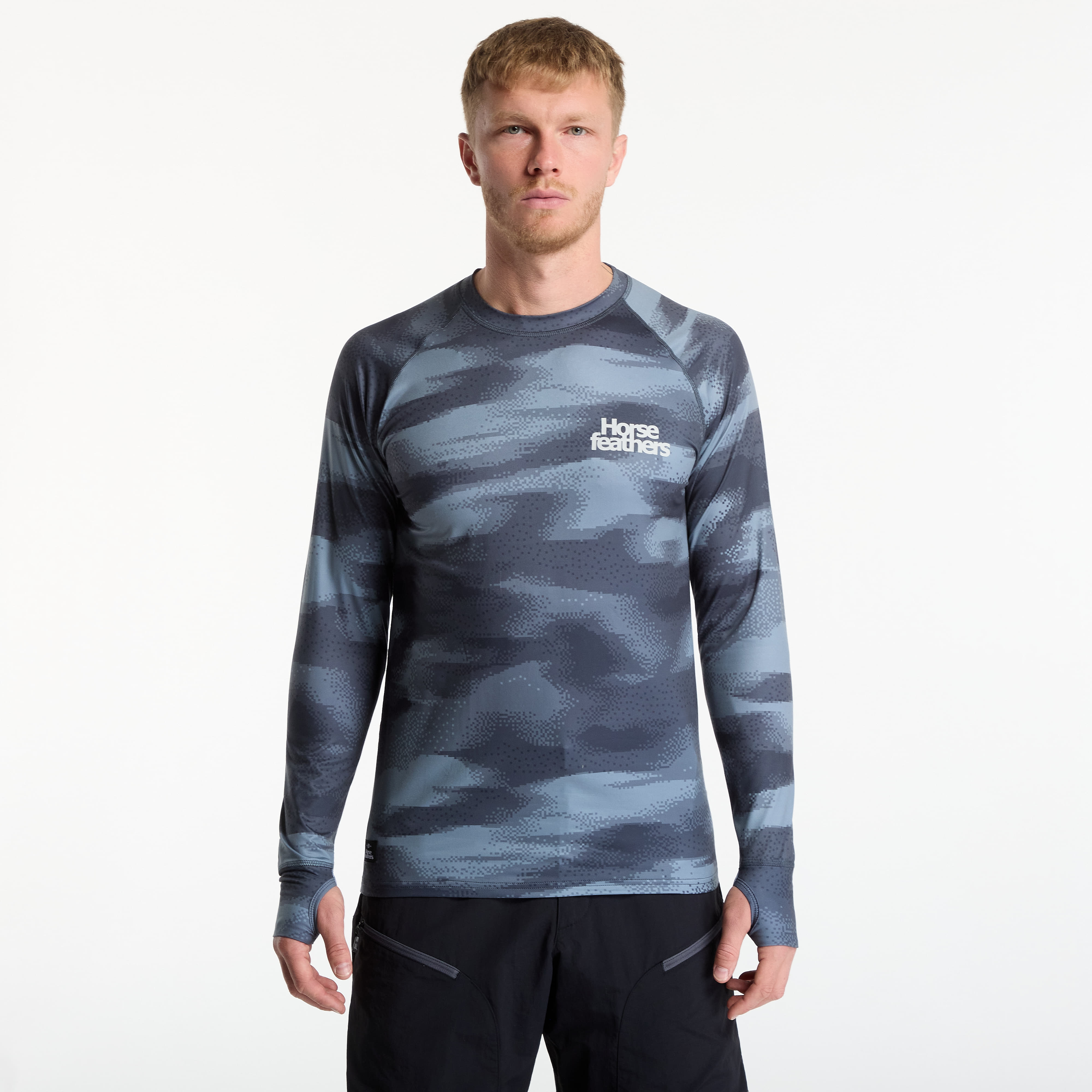 Horsefeathers Tricou Horsefeathers Riley Top Pixel Camo L