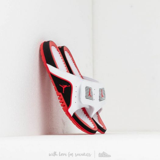 Men's shoes Jordan Hydro Iv Retro White/ Fire Red-Black-Fire Red