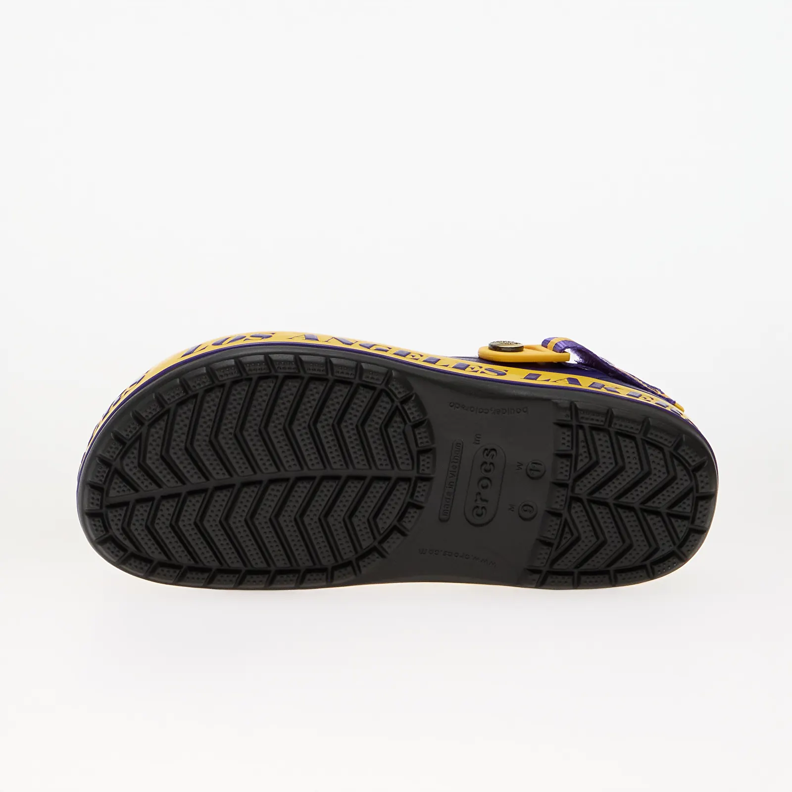 Herenslippers Crocs x NBA Los Angeles Lakers Hardwood Classics Crocband Clog Multi