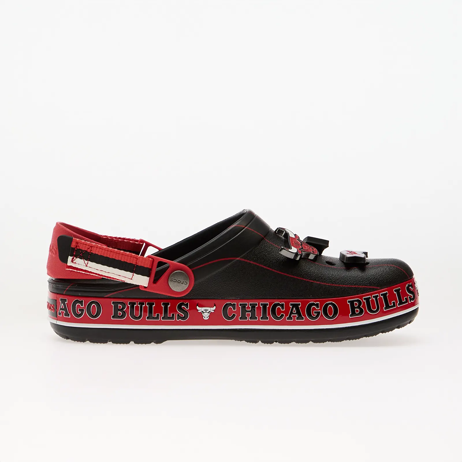 Klapki męskie Crocs x NBA Chicago Bulls Hardwood Classics Crocband Clog Multi