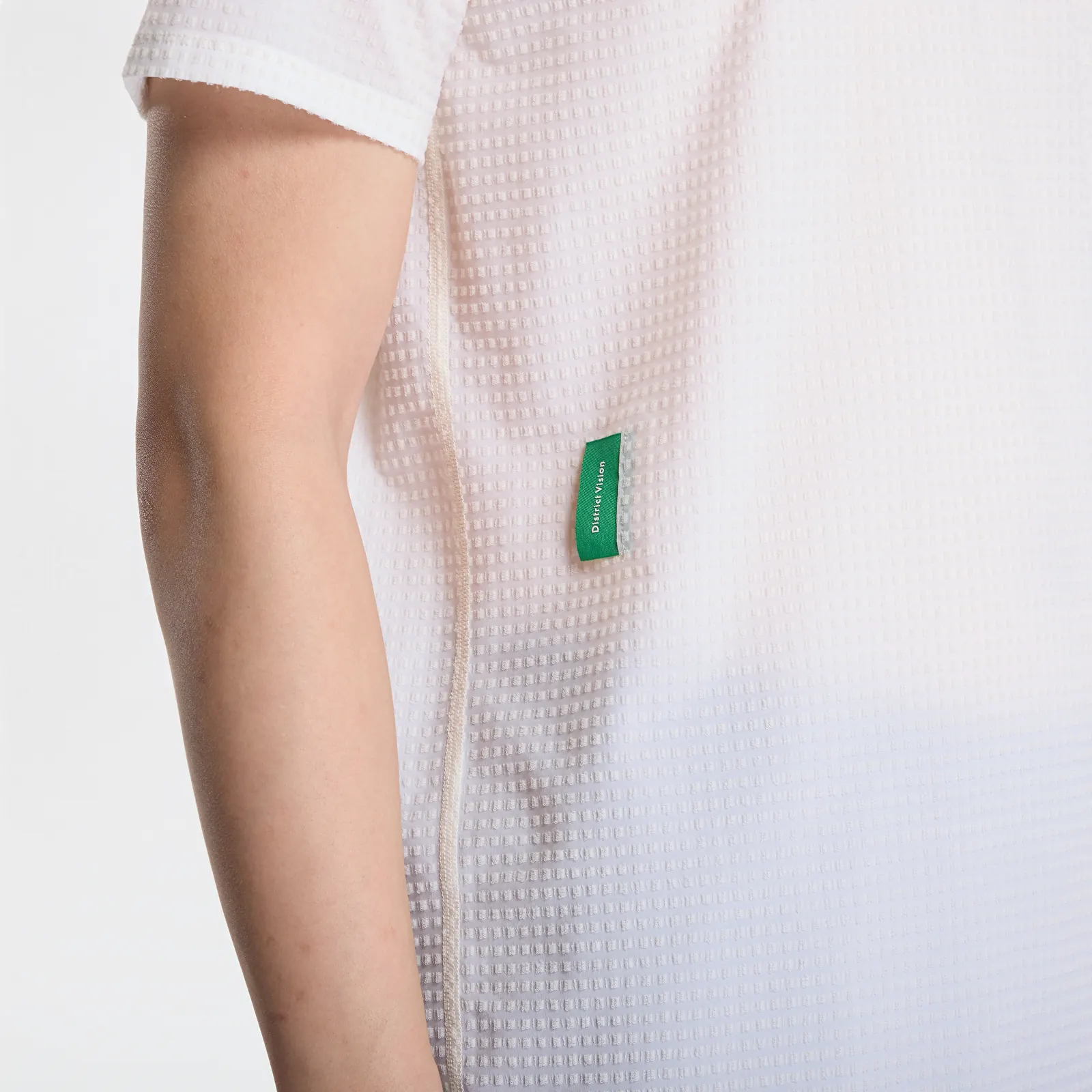 Футболки District Vision Performance Lab Short Sleeve Tee White