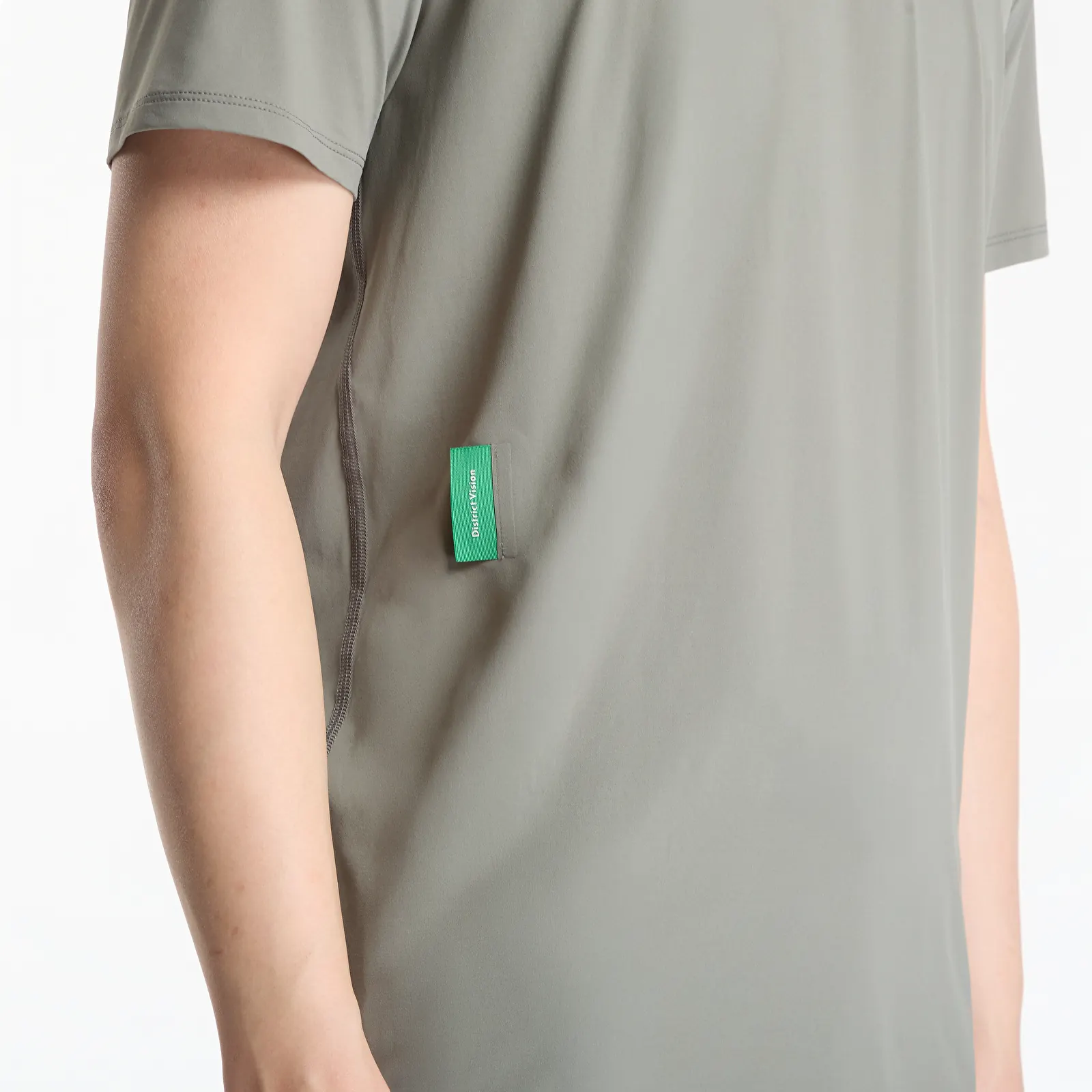 T-shirts District Vision Ultralight Short Sleeve Aloe Tee Oyster