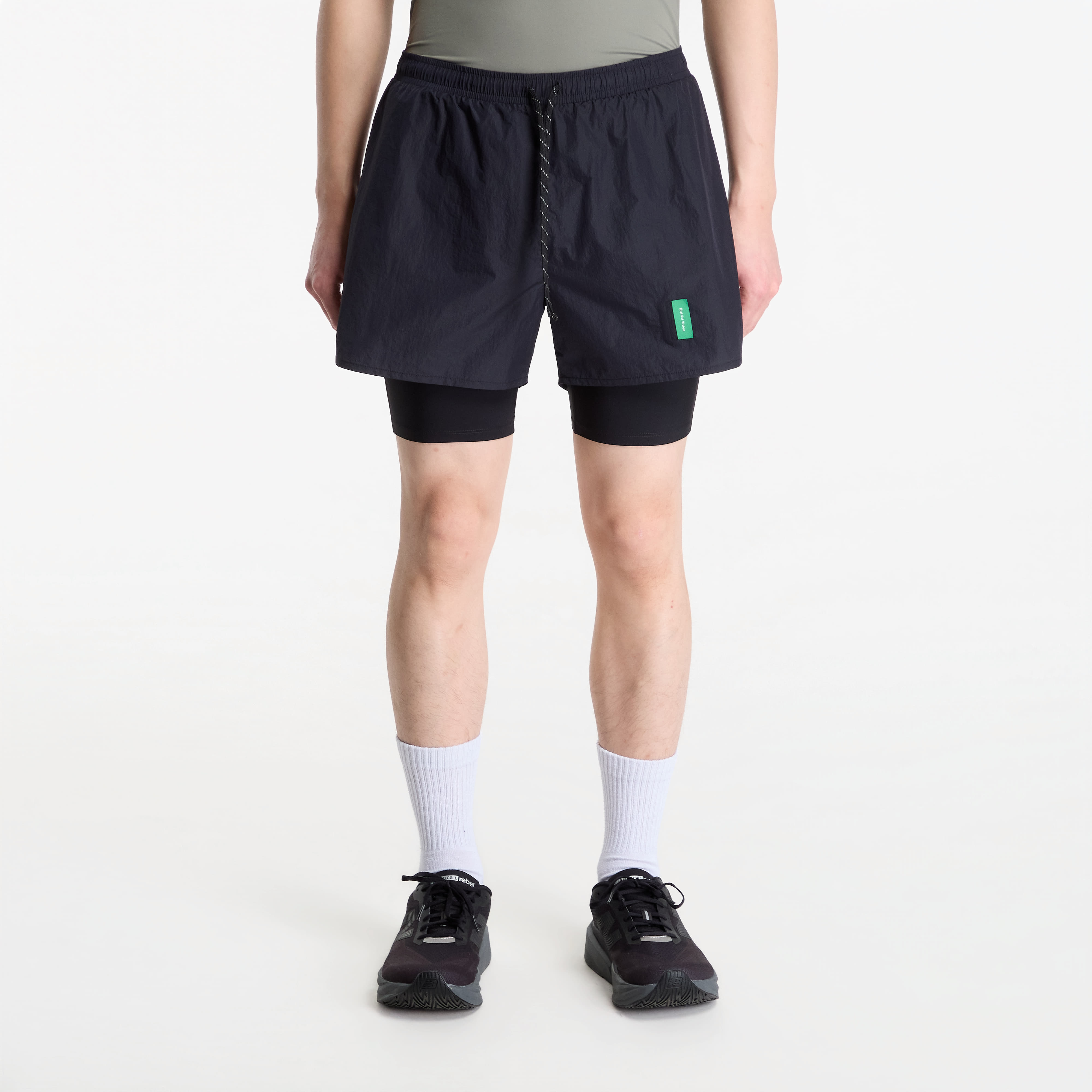 District Vision Ultralight Nylon Trail Shorts Obsidian/ Black XL