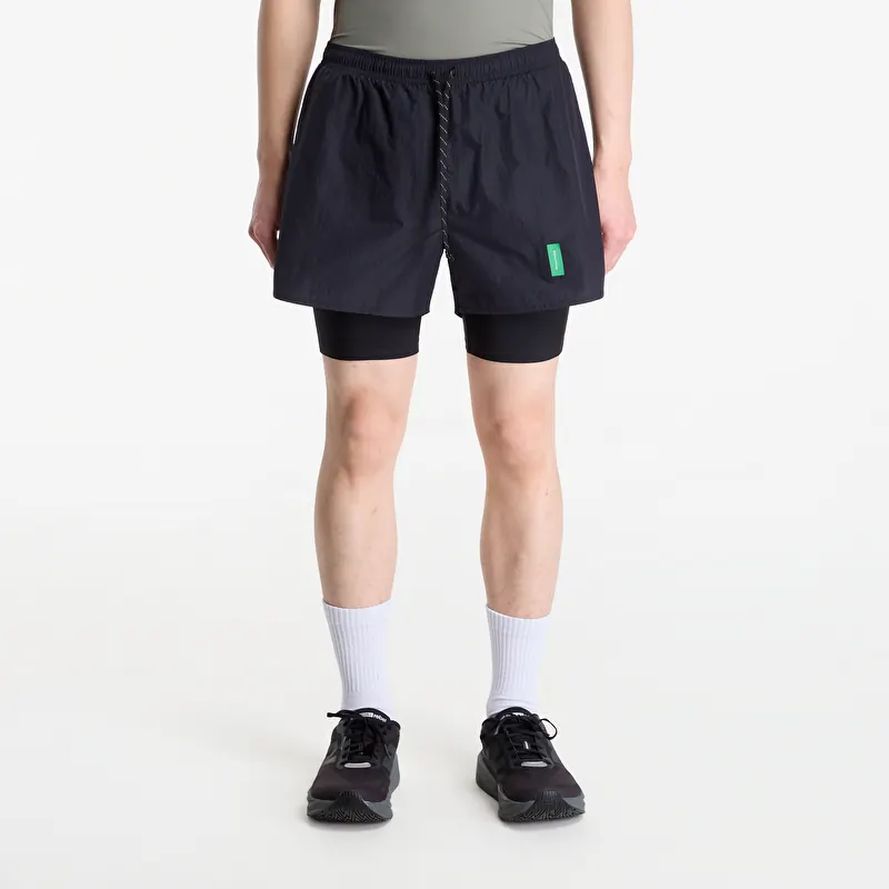 District Vision Ultralight Nylon Trail Shorts Obsidian/ Black
