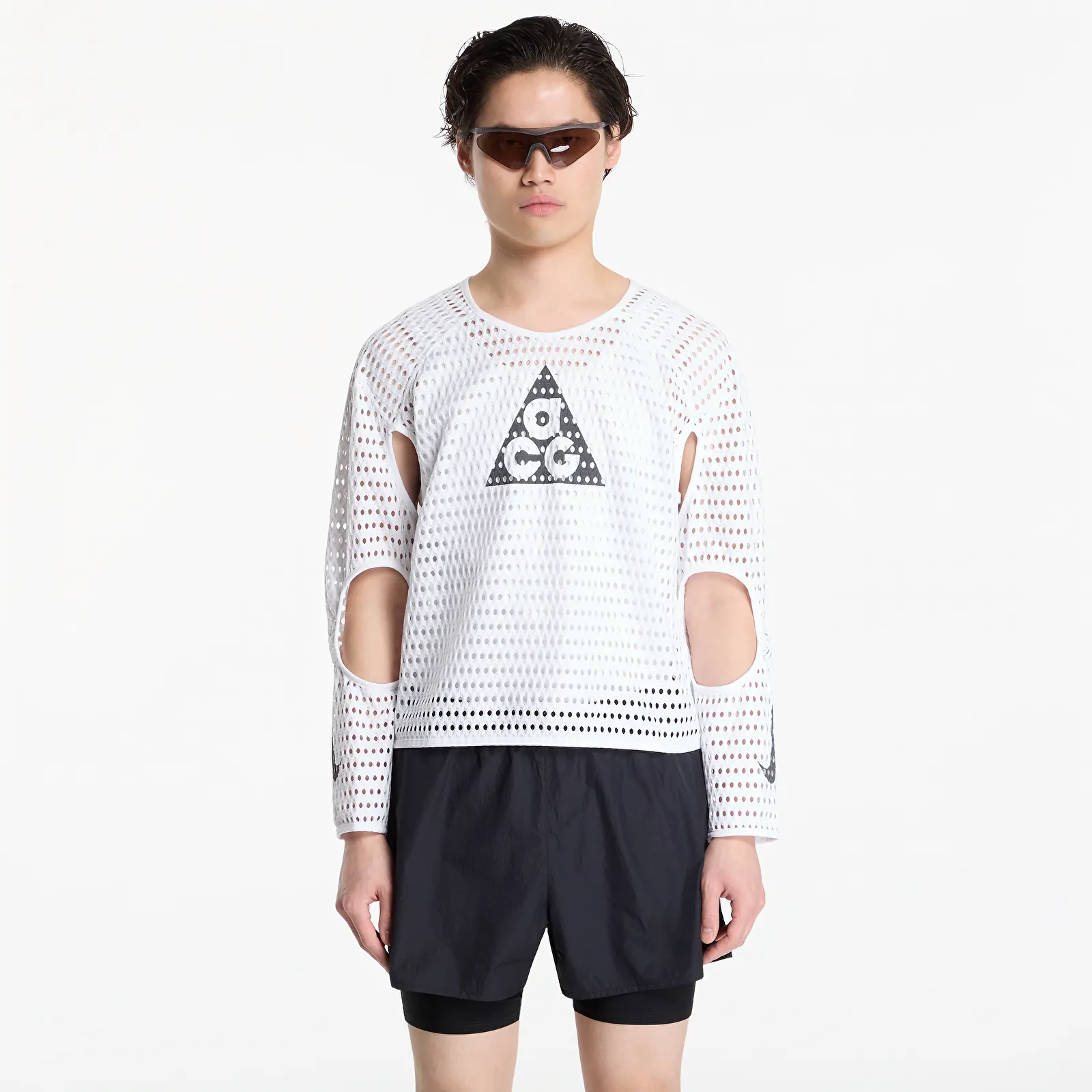 T-shirts Nike ACG Radical AirFlow NXT Dri-FIT Long-Sleeve Trail Running Top White/ Anthracite