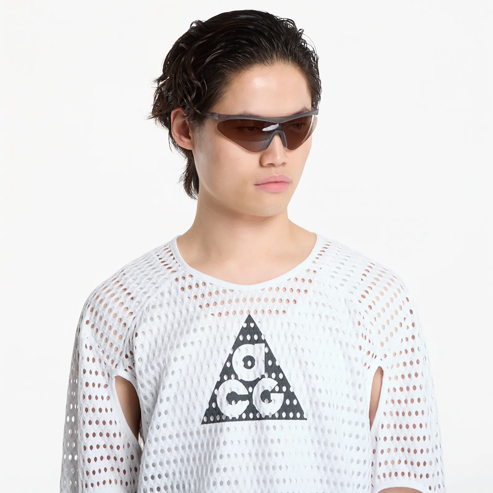 T-shirts Nike ACG Radical AirFlow NXT Dri-FIT Long-Sleeve Trail Running Top White/ Anthracite