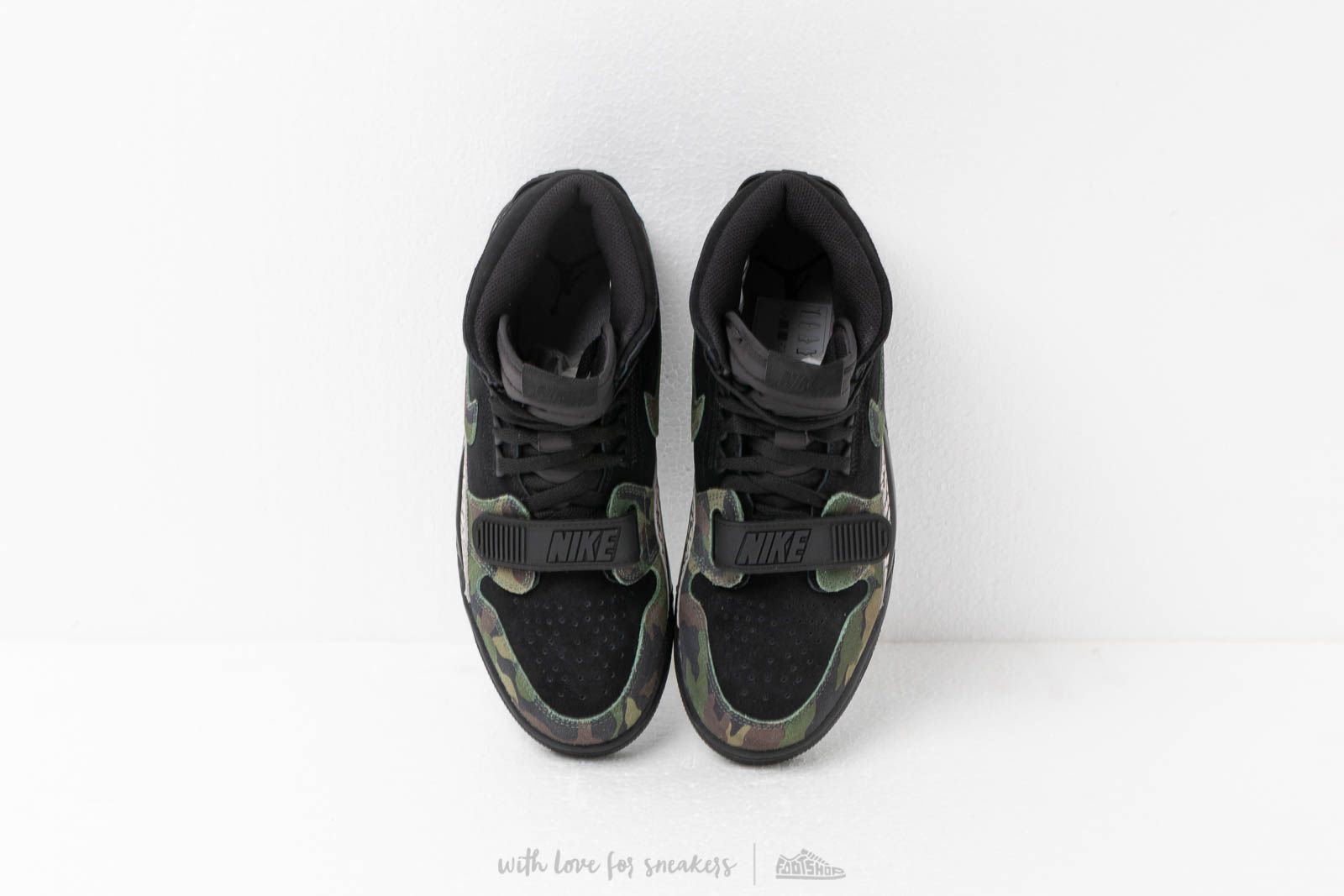 Men s shoes Air Jordan Legacy 312 Black Camo Green Black Footshop