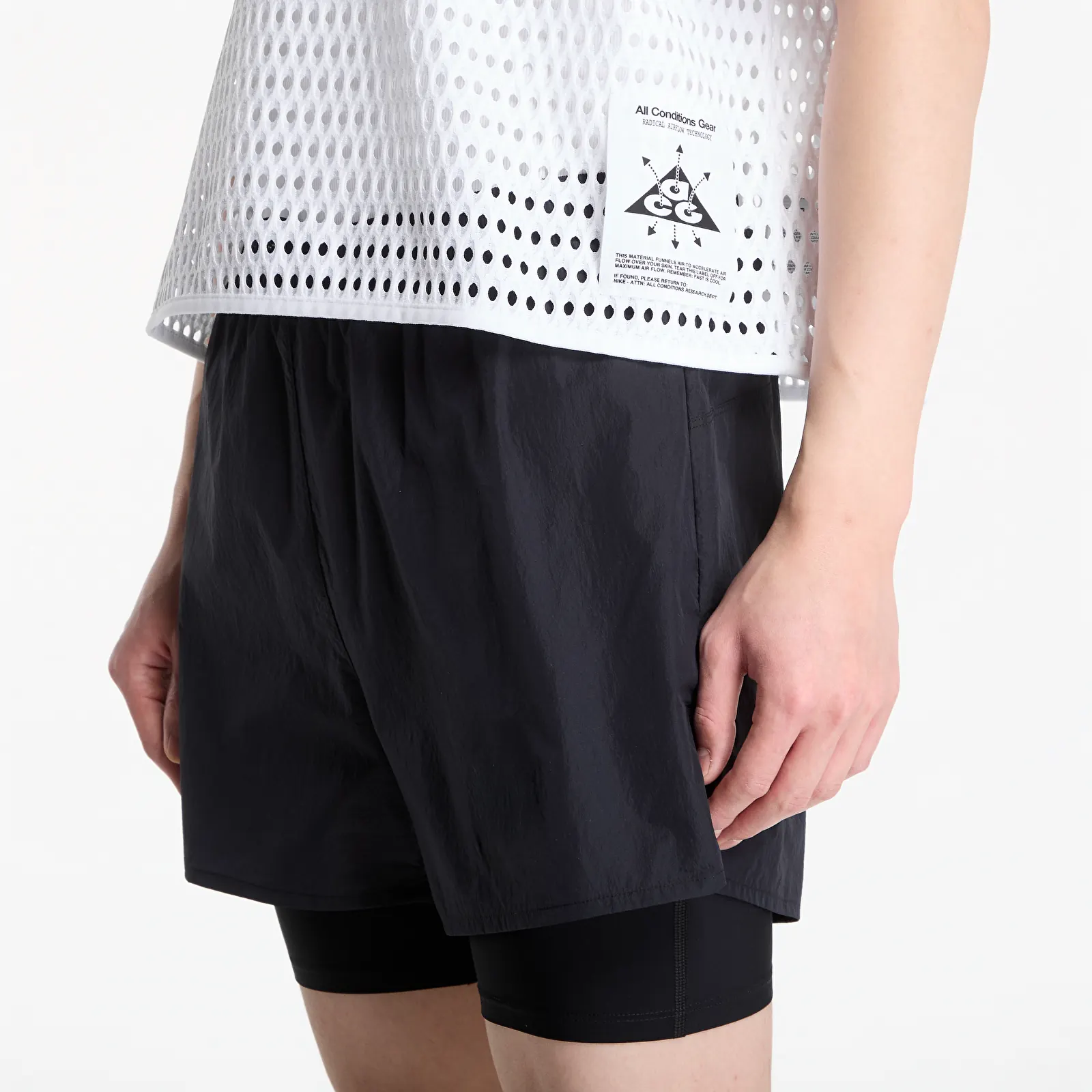 Тениски Nike ACG Radical AirFlow Dri-FIT Short-Sleeve Trail Running Top White/ Anthracite