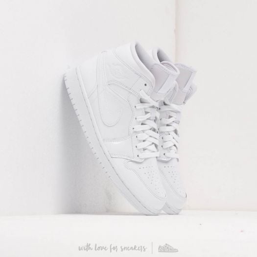 Jordan 1 mid white womens deals