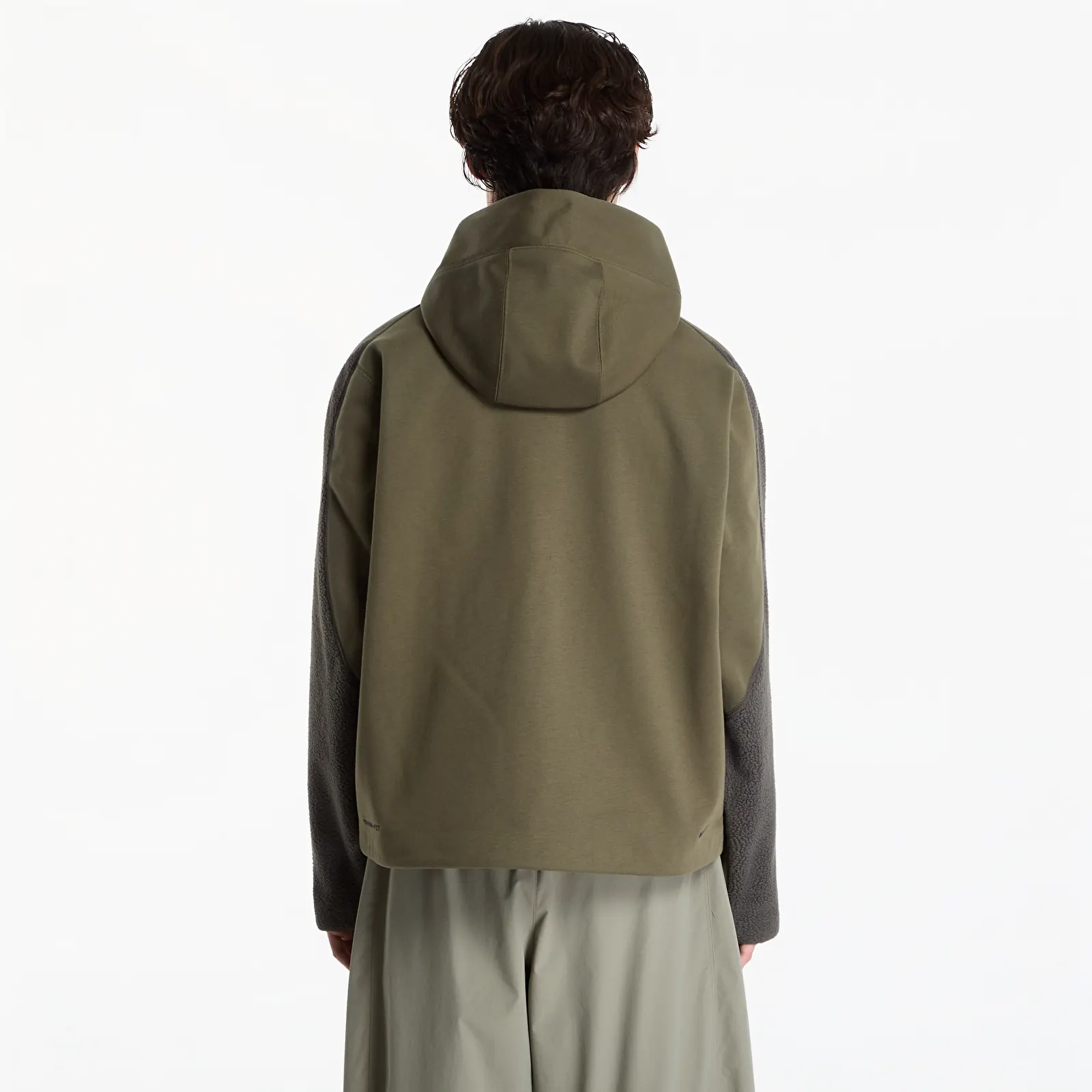 Hupparit ja collegepaidat Nike Tech Boreas Therma-FIT Full-Zip Hoodie Medium Olive/ Newsprint/ Black