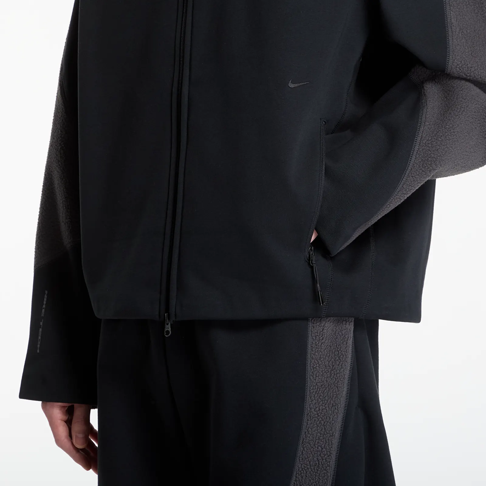 Регланы и толстовки Nike Tech Boreas Therma-FIT Full-Zip Hoodie Black/ Anthracite/ Black