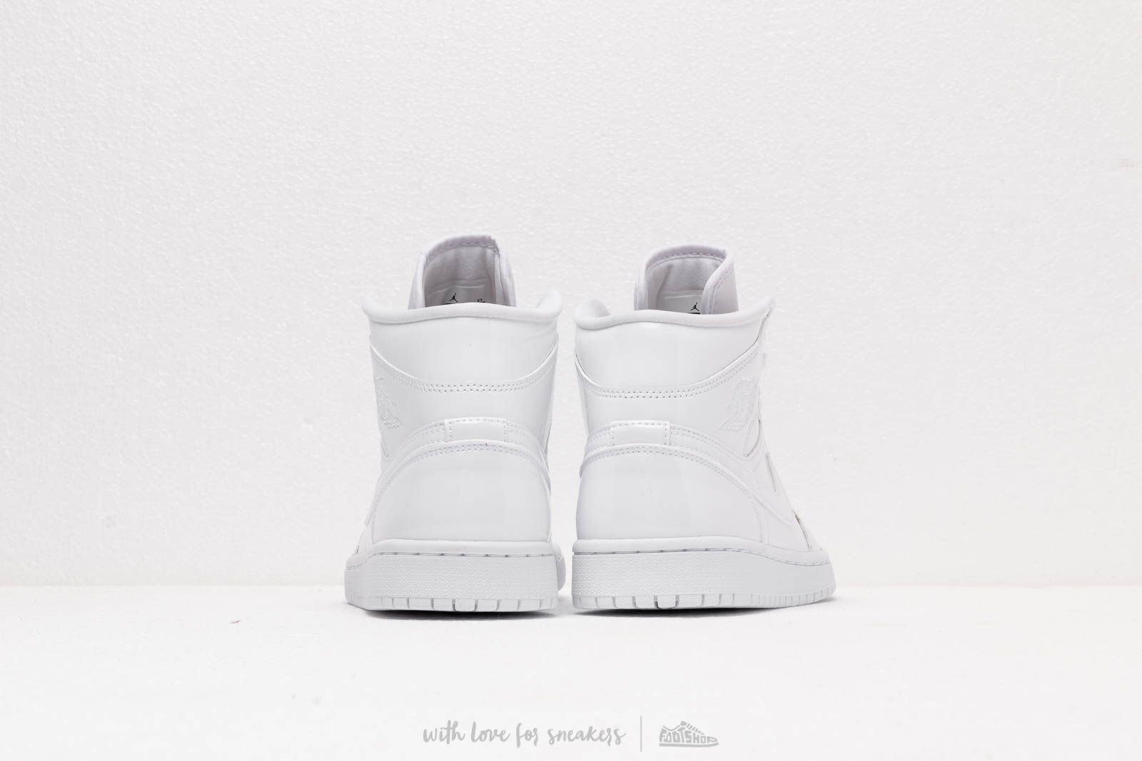 Women's shoes Air Jordan Wmns 1 Mid White/ White-White