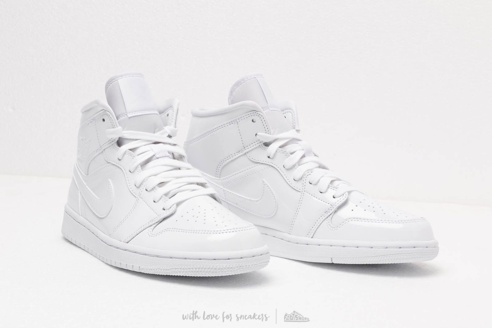 Women's shoes Air Jordan Wmns 1 Mid White/ White-White