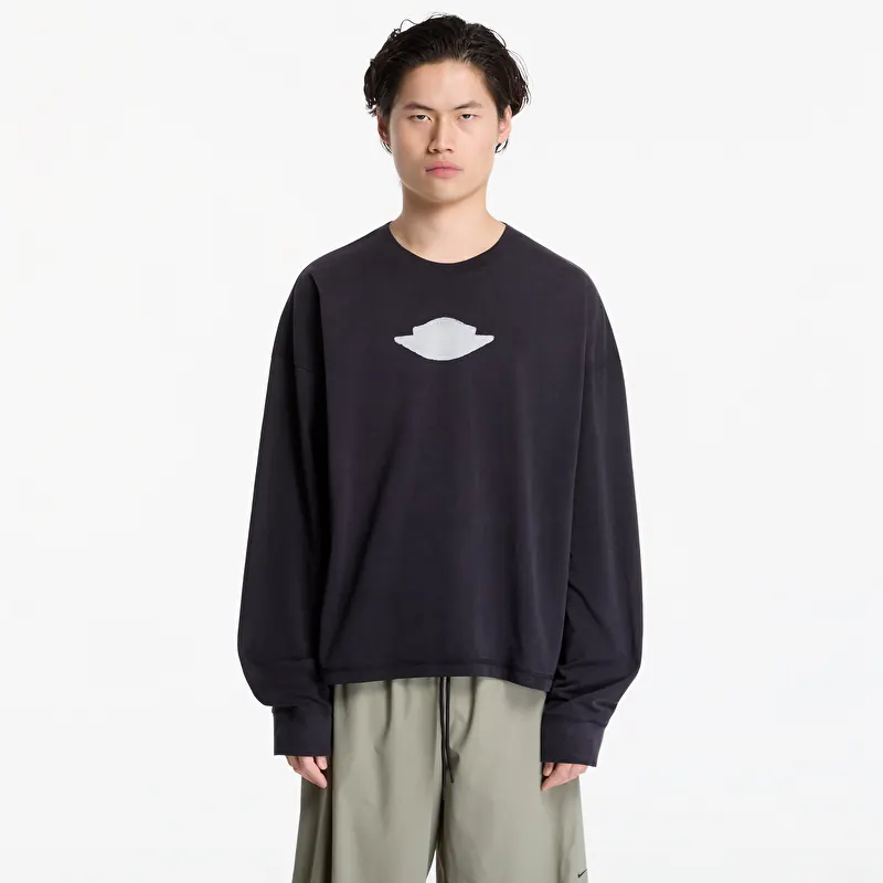 T-Shirt Nike Black Cat Long Sleeve Tee Black/ Sail
