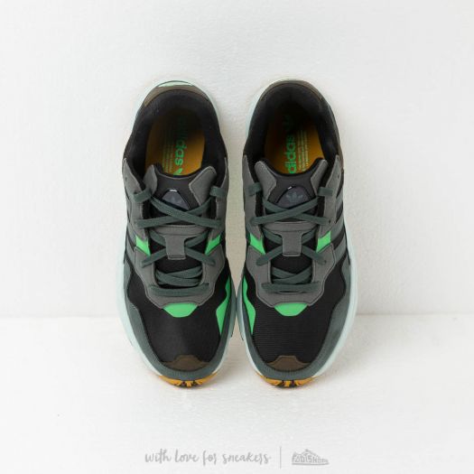 adidas Yung-96 Core Black/ Legend Ivy/ Raw Ochre | Footshop