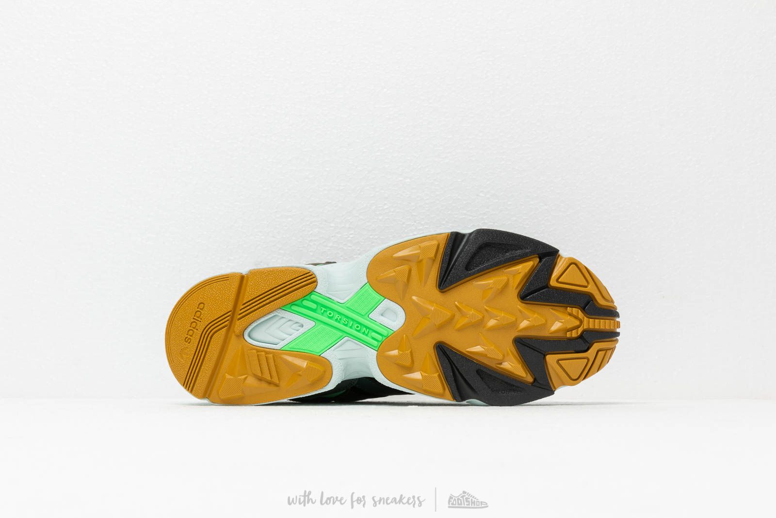 Men's shoes adidas Yung-96 Core Black/ Legend Ivy/ Raw Ochre