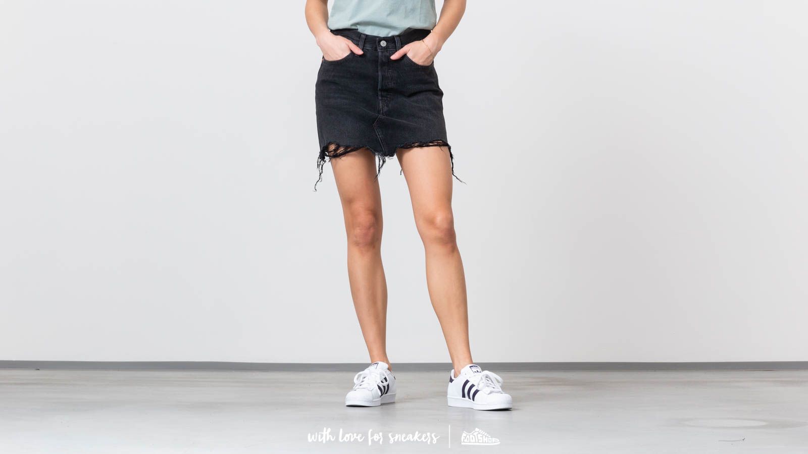 Jupe sales levi's deconstructed