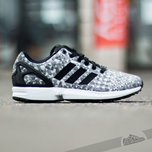 Men s shoes adidas ZX Flux Weave FtwrWhite Core Black Ch Solid Grey Footshop