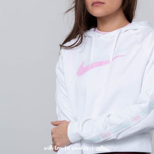 Ladies white nike hoodie online