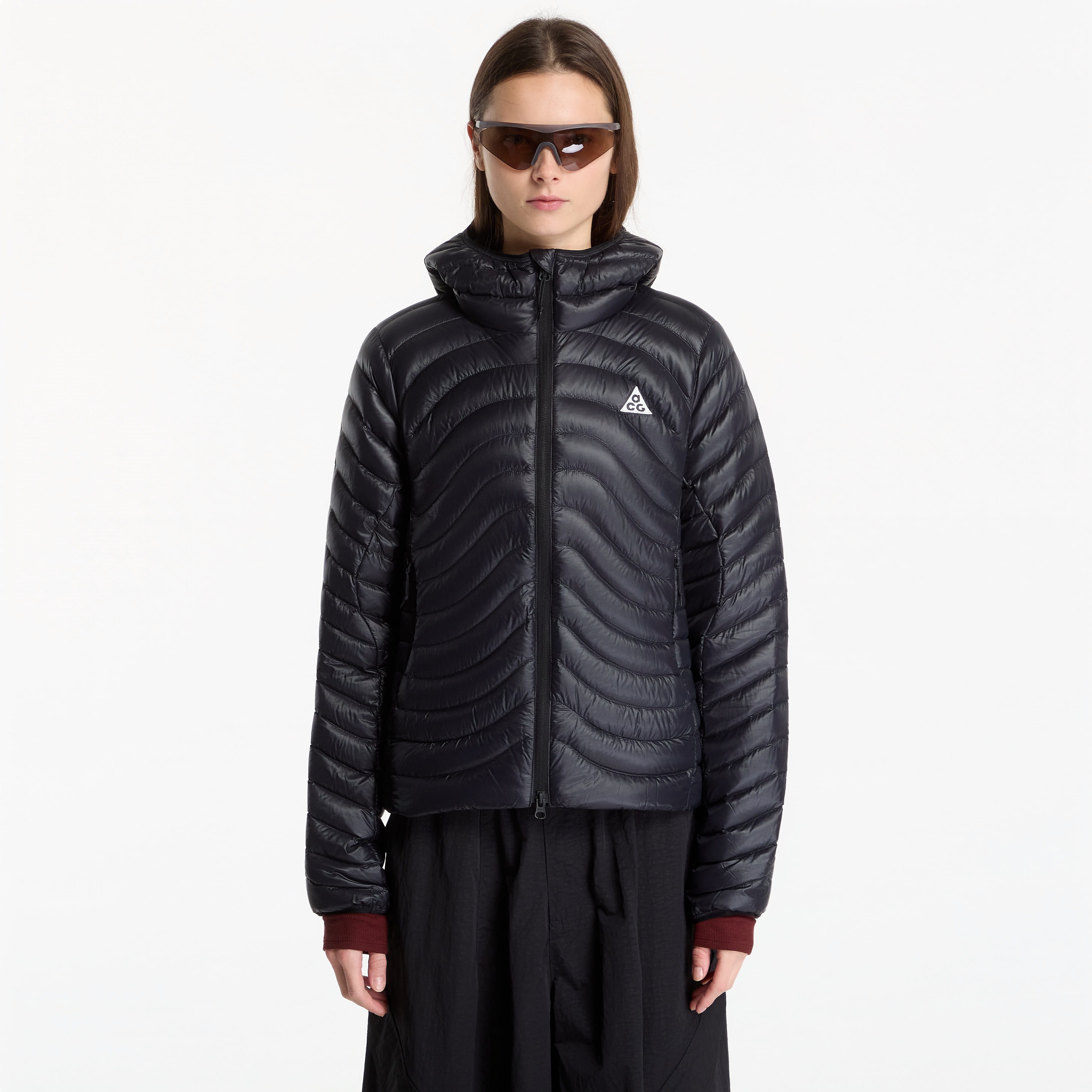 Jacket Nike ACG Lava Flow Therma-FIT ADV Ultralight Down Jacket Black/ Black/ Summit White S