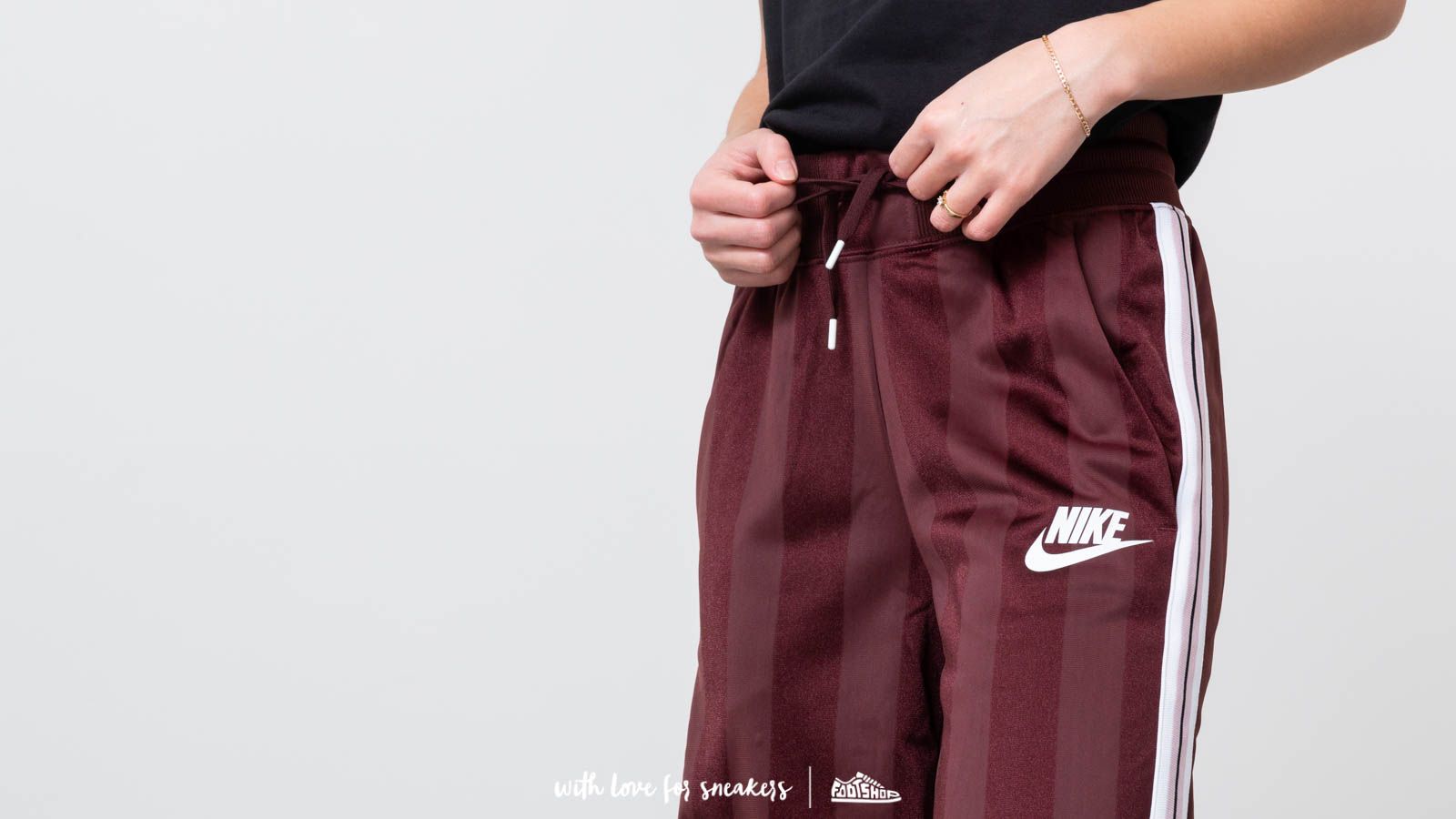 Jogger Pants Nike Sportswear Striped Pants El Dorado/ White