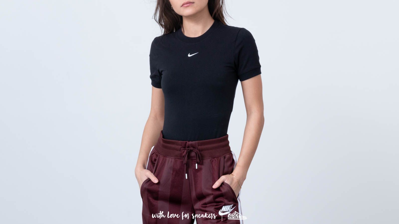 Nike essential shop short sleeve bodysuit