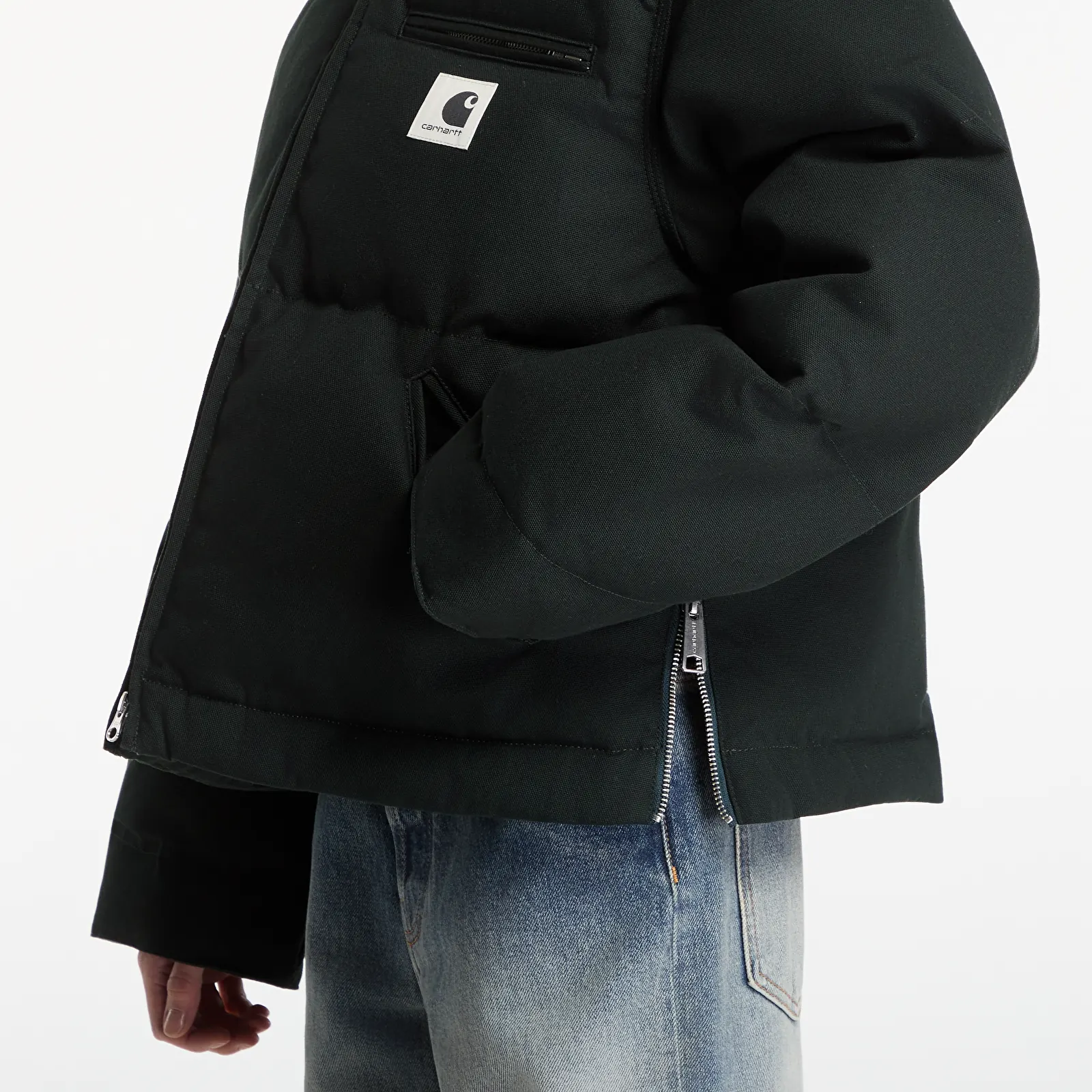 Kurtki Carhartt WIP W' Raymond Jacket Raven/ Black