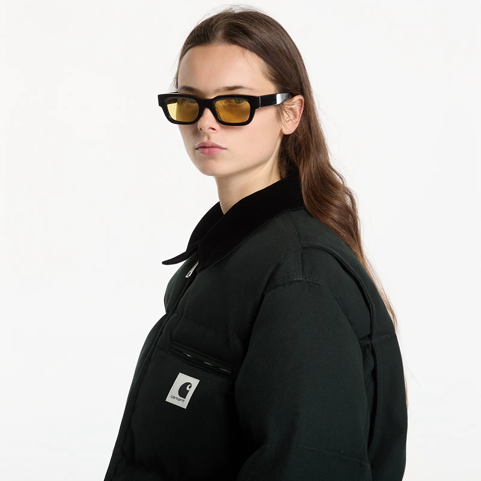 Kurtki Carhartt WIP W' Raymond Jacket Raven/ Black