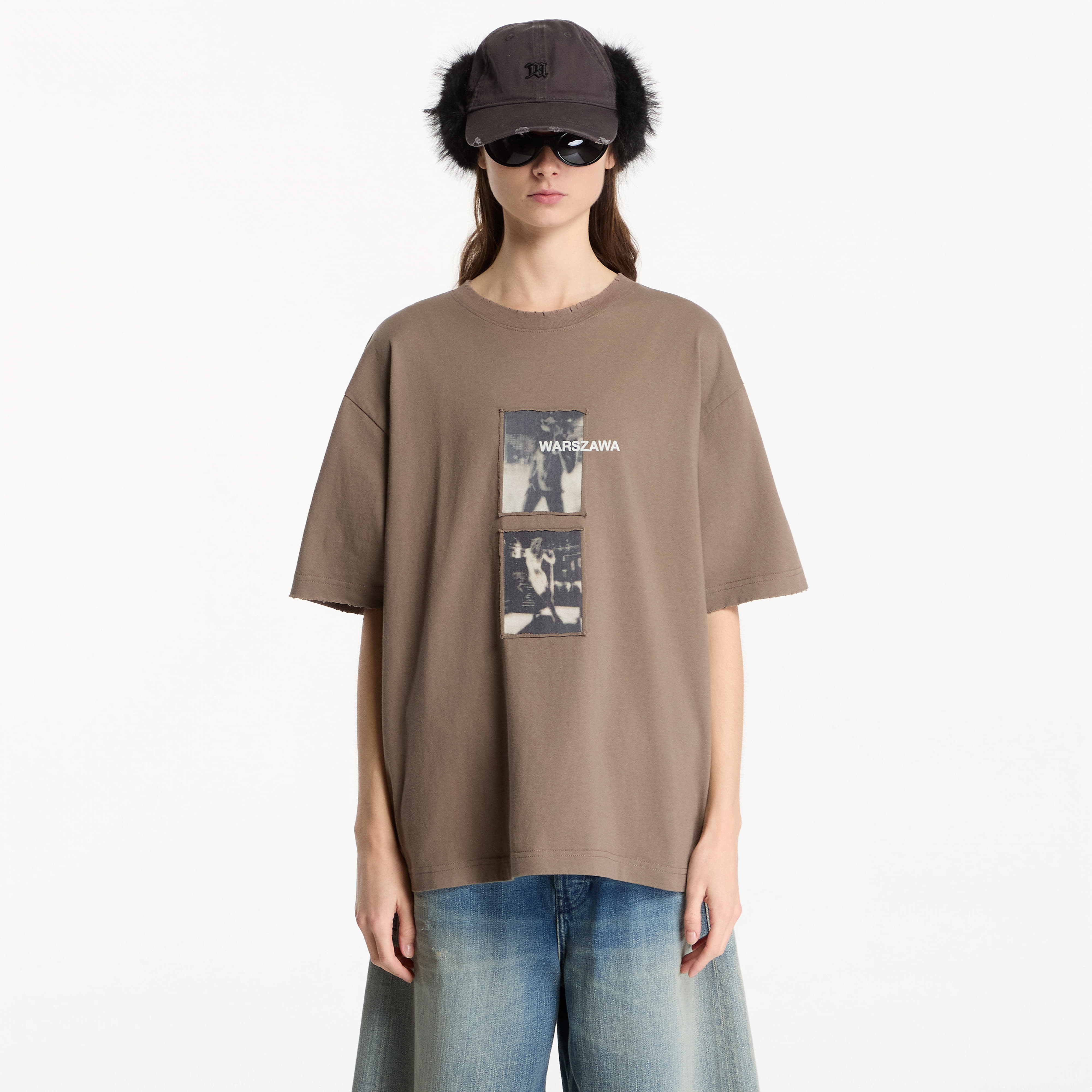 MISBHV T-shirt MISBHV Warszawa Patched T-Shirt Cinder Black UNISEX XXL