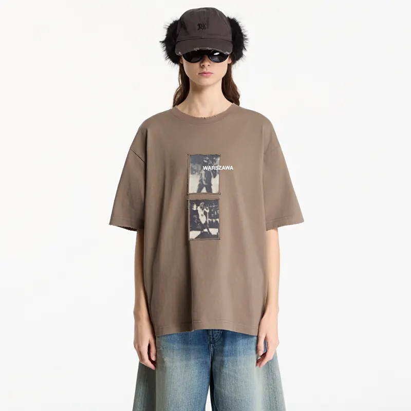 Tričko MISBHV Warszawa Patched T-Shirt Cinder Black UNISEX