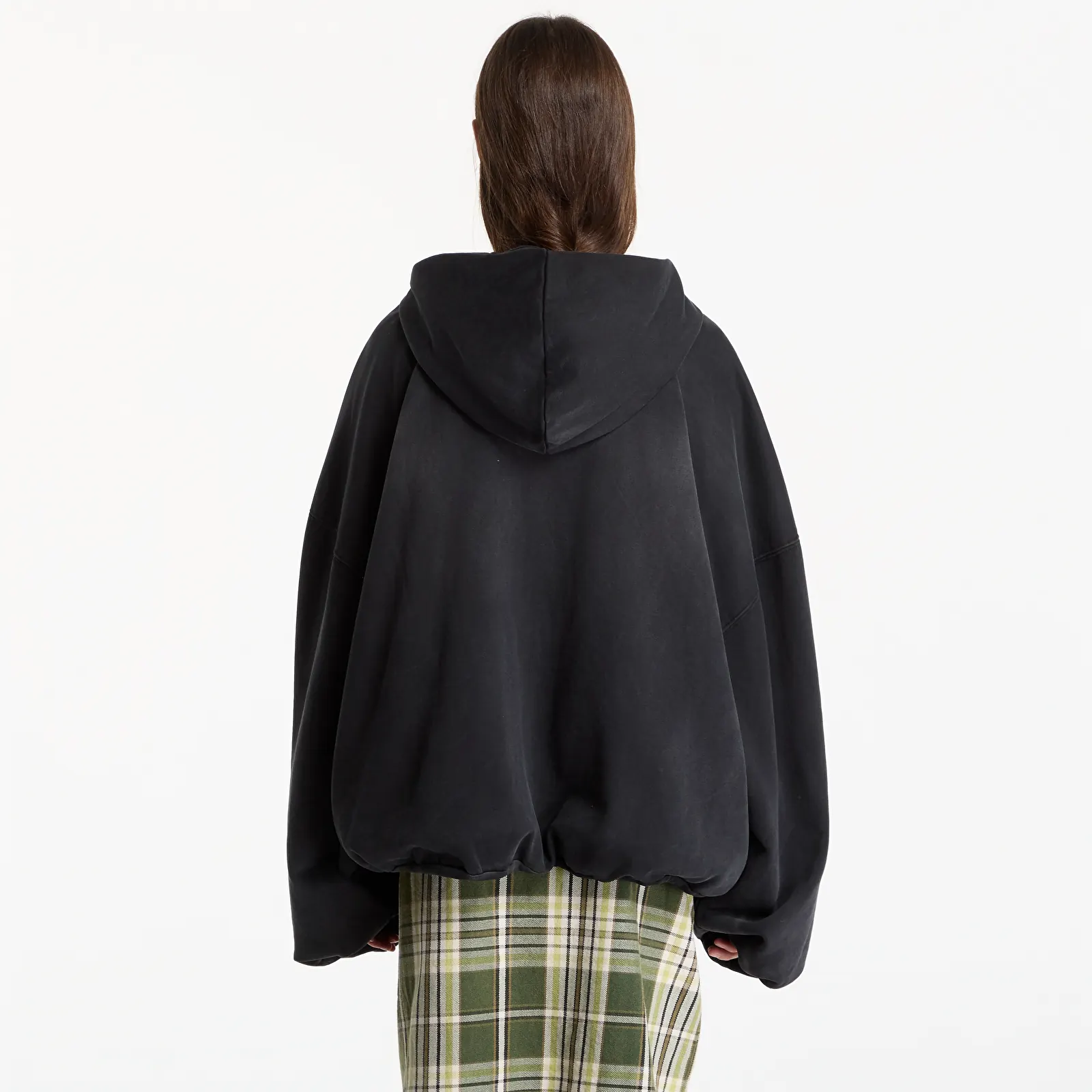 Felpe MISBHV Faded Black Inflated Zipped Hoodie UNISEX