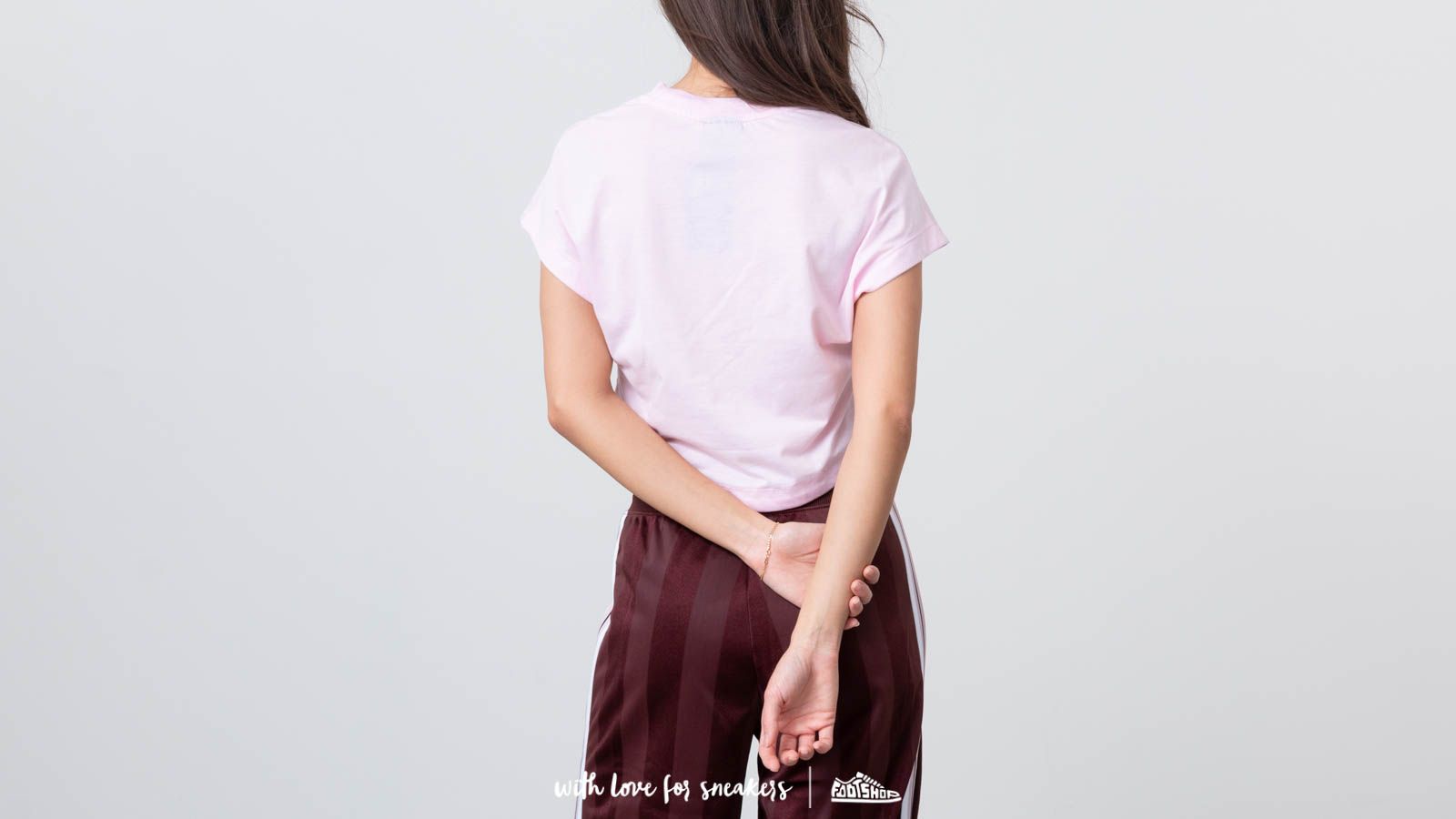 Camisetas Nike Sportswear Swoosh Shortsleeve Crop Top Pink
